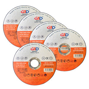 Aluminium oxid 4,5 \ "4 1/2 \" 115mm Schleif scheiben Stahl beschläge Schneid scheiben Film Disco De Corte Metalls ch neids ch eiben - Product Image 3