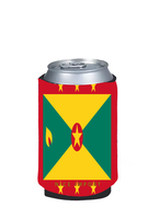 Manchon isolant réutilisable en néoprène avec drapeau des Bermudes, idéal pour canettes de bière ou de cola glacé, pour boissons froides