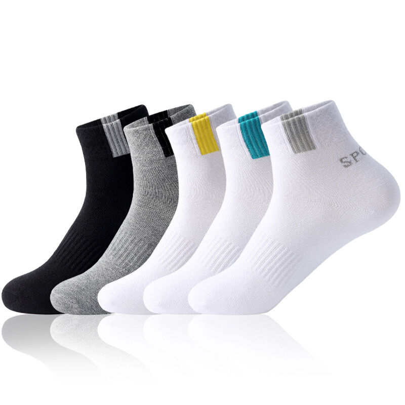 Cheap Factory Fashion Sports Men's Thick Towel Bottom Socks Non-slip Basketball Hiking Socks