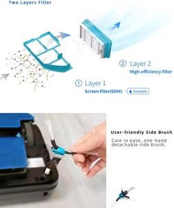 HOBOT LEGEE 688, aplicación <span class=keywords><strong>de</strong></span> teléfono inteligente, aspiradora robótica húmeda y seca, Robot para fregar, barrido con tanque <span class=keywords><strong>de</strong></span> agua <span class=keywords><strong>de</strong></span> carga automática Lidar - Product Image 2