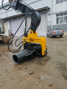 ค้อนตอกเสาเข็มไฮดรอลิกสำหรับรถขุด - Product Image 6