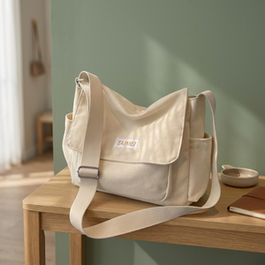 Sac fourre-tout en toile de coton personnalisé pour les courses, les supermarchés, les marques de détail et l'usage quotidien - Product Image 2