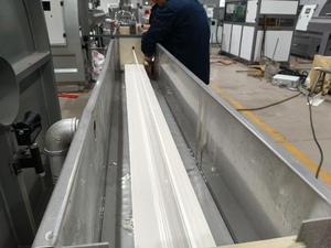 Fosita Hoàn Toàn Tự Động Cao An Toàn PLC Kiểm Soát Hộp Số Động Cơ Điều Khiển <span class=keywords><strong>PVC</strong></span> WPC Cửa Sổ Tường Bảng Điều Chỉnh Hồ Sơ Đùn - Product Image 3