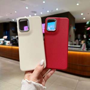 Pour Motorola Moto G85 G35 G55 G75 E13 G30 G14 G22 G04 G24 Power G15 G05 EDGE 50 G84 Coque de téléphone portable en cuir Tpu Housse unie - Product Image 3