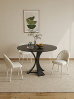 Table à manger en pierre frittée 2026 – Usage commercial et domestique, anti-rayures et anti-brûlures, idéale pour les petits appartements