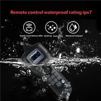 24V GPS 500m IP67 étanche à l'eau haute puissance tirer filet décrochage 3 vitesses réglable télécommande pêche à la traîne carpe appât bateau