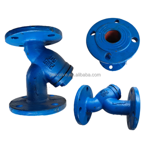 Đúc dễ uốn sắt công nghiệp mặt bích <span class=keywords><strong>Y</strong></span> loại lọc lọc PN16 Hướng dẫn sử dụng điện cho lọc nước - Product Image 1