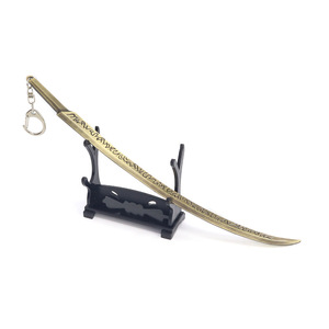 Chaude basse quantité minimale de commande <span class=keywords><strong>Elden</strong></span> anneaux lame prothétique de Malenia 22cm alliage COS accessoires jeu périphériques métal épée porte-clés - Product Image 1