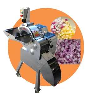 Machine à couper légumes commerciale, coupeur de tomate et oignon, livraison gratuite