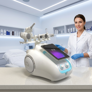 Machine de Nettoyage Facial EVA en Gros pour Usine, 6 Embouts, Exfoliation par Vibration Ultrasonique, Tous Types de Peau, Élimination des Points Noirs - Product Image 1