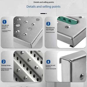 Rejilla de acero inoxidable 304 para <span class=keywords><strong>piscina</strong></span>, <span class=keywords><strong>cubierta</strong></span> de <span class=keywords><strong>alcantarilla</strong></span>, rejilla de drenaje, placa antideslizante para <span class=keywords><strong>piscina</strong></span> - Product Image 6