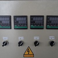 Prensas Hidráulicas de Doble Cilindro y Cuatro Columnas de 50t/63 Toneladas con Placas de Calentamiento para Prensado en Caliente de Plásticos/Materiales Termoplásticos