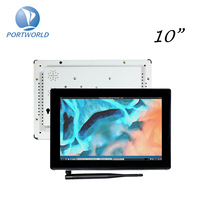 10.1 pouces Android 7 moniteur tactile industriel POE charge IPS écran tactile Interface USB automatisation intégrée pour salle de réunion