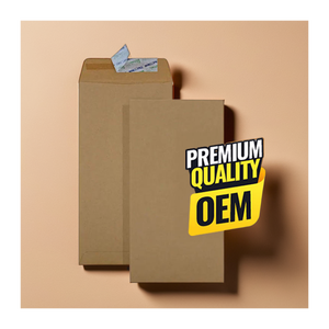 Sobre Kraft Winpaq modelo 4386 80gsm DL con diseño de bolsillo fácil de pelar y sellar para correo corporativo - Product Image 1