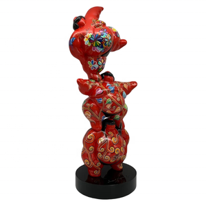 Escultura de <span class=keywords><strong>Sumo</strong></span> de Fibra de Vidrio Pintada a Mano de 10 Pies, Personalizada Directamente de Fábrica, para Decoración de Galerías de Arte, Hogares, Oficinas, Hoteles y Tiendas - Product Image 5