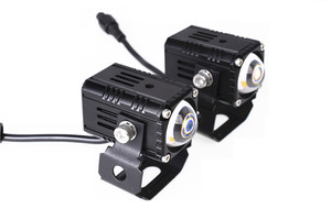 LUXLION 12V 50W 5000LM Phares de <span class=keywords><strong>moto</strong></span> LED Phare stroboscopique <span class=keywords><strong>Mini</strong></span> feux de route Feux de travail Feux antibrouillard Ampoule pour voiture camion SUV - Product Image 3