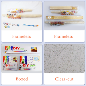 Kit Pittura a Numeri Fai <span class=keywords><strong>da</strong></span> Te: <span class=keywords><strong>Paesaggio</strong></span> <span class=keywords><strong>Invernale</strong></span>, Quadro su Tela per Decorazioni Murali, Dipinti Creativi Speciali - Product Image 6