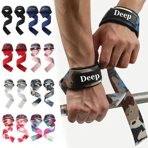 Customized Premium Wrist Wraps Lifting Straps With Carry Bag Professional Wrist Support Weightlifting Straps