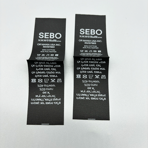 ป้ายกำกับดูแลสำหรับล้างโลโก้แบบปรับแต่งได้สำหรับป้ายซักเสื้อผ้า - Product Image 2