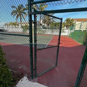 Clôture en treillis métallique <span class=keywords><strong>de</strong></span> haute qualité, clôture en treillis métallique revêtue <span class=keywords><strong>de</strong></span> PVC/galvanisée, clôture en treillis métallique antirouille - Product Image 4