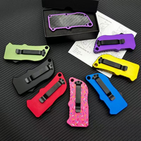 Couteau utilitaire rétractable de qualité supérieure avec lame en acier SK5, manche en fibre de carbone et clip de poche pour EDC, bureau, extérieur, vente en gros, OEM