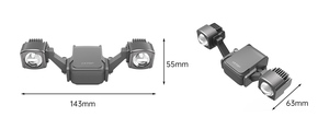 Projecteur LED industriel pour drone KL340 M3 40W avec certifications CE FCC Rohs 150M 13 °   Projecteur d'entreprise Sharp Beam pour Mavic 3/3E/3T - Product Image 2