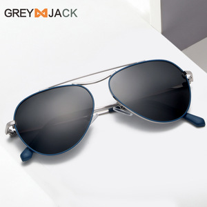 Gafas de sol clásicas de aviador Grey Jack unisex, polarizadas, con protección UV400, montura completa, lentes TAC, para conducir, actividades al aire libre y ocio. - Product Image 5