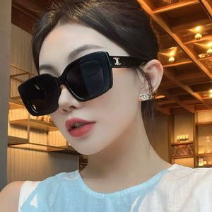 Women's Sunglasses <b>Large</b> <b>Frame</b> UV400 Protection PC Material Face Slimming Driving Sun Glasses - Product Image 2