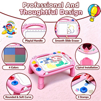 Tableau magnétique multifonctionnel pour enfants, table de dessin pour tout-petits, jouet de voyage portable, jouets éducatifs effaçables