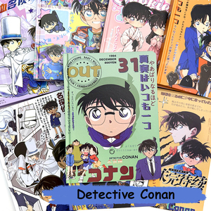 Xách tay phim hoạt hình đáng yêu Conan A5 Nhật Ký tập thể dục cuốn sách đầy đủ màu sắc trang dày Sổ tay sáng tạo máy tính xách tay cho sinh viên - Product Image 1