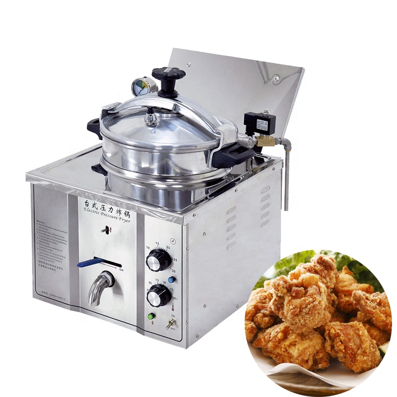 High-productivity 16L Pressure Fryer for Deep Fried Chicken