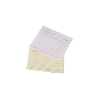 Livre de factures utilitaires à prix d'usine de haute qualité/livre de reçus/impression de taille personnalisée en papier carbone