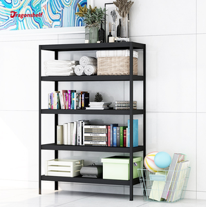 Vente directe d'usine de rayonnages métalliques sans boulons à plusieurs niveaux, rayonnages de stockage d'entrepôt, rayonnages en acier, armoires de rangement - Product Image 3