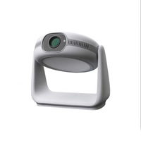 Proyector Yinzam K1 Full HD Compatible con 4K, Enfoque Automático, Corrección Trapezoidal, Batería Recargable y Luz LED de Colores, 450 ANSI Lúmenes para el Hogar