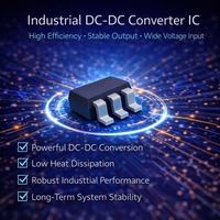 Circuito Integrado Convertidor DC-DC IR3899AMTRPBFAUMA1, 17V 9A, Convertidor Buck PG-IQFN-24-901 para Sistemas de Energía Industrial