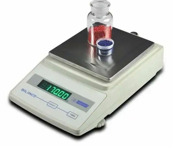 weighing scale with LED display 0.01g 5000g precision balance the best price for medical