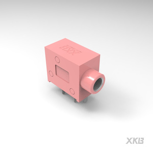 Conector XKB PJ-325C5-R, Conector Jack para Auriculares de 3.5mm, Montaje a Placa, 30V 500mA, ROHS, para Equipos de Audio - Product Image 1