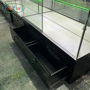 6ft <strong>Glass</strong> l Shape Checkout Counter Smoke Shop Cigarette <strong>Display</strong> <strong>Showcase</strong> Colorful Led <strong>Showcases</strong> <strong>Glass</strong> <strong>Display</strong> for Smoke Shop - Product Image 5