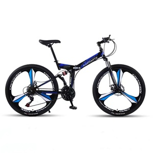 Bicicleta Plegable de 26 Pulgadas, 21 Velocidades, Cuadro de Acero, Freno de Disco, Diseño Moderno, Lista para Enviar - Product Image 3