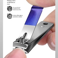 Ensemble de coupe-ongles pour manucure et pédicure, 18 pièces, en acier inoxydable, outils de soin professionnels, ciseaux à poils du nez, lime à ongles, boîte