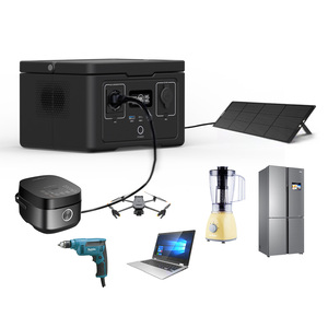 Fuente de Alimentación Portátil Lifepo4 con Carga Rápida de 600w, Estación de Energía Portátil de 300 Vatios, Generador de Energía Solar - Product Image 1