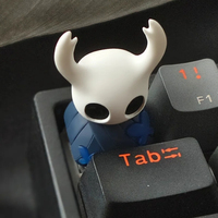Capuchons de touches de clavier mécanique personnalisés en résine 3D Hollow Knight ESC, 1 pièce, axe croisé, personnalisés, translucides, Hornet