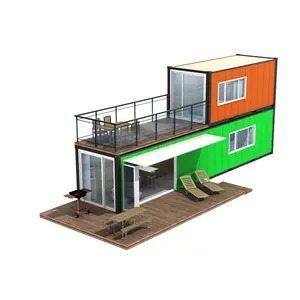 Low Cost ISO 20FT 40FT Container Houses Office High Quality Modular Prefab House