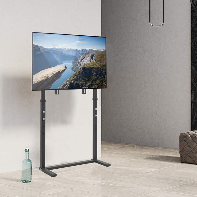 Freestanding Slim Floor TV Mount Stand Universal for 32-86 Inches
