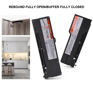 Tủ quần áo mở van điều tiết mềm đóng nhựa trượt vào cửa tủ phụ kiện nội thất một chạm đẩy hệ thống đệm mở - Product Image 6