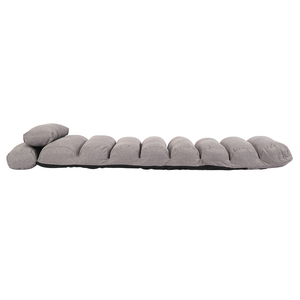 Outdoor Indoor Comfortable <strong>Folding</strong> Beach Chair Linen <strong>Sofa</strong> with Pillow 6-angle Adjustable Backrest - Product Image 4