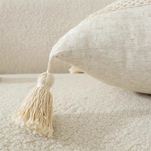 Coussin carré en jacquard américain ChamXue, multicolores, moderne, pour canapé, lit, salon, chaise, voiture - Product Image 3