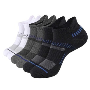 Wholesale Quick Dry Men's Short <strong>Socks</strong> Mesh Breathable Large Size Sports Outdoor <strong>Ankle</strong> <strong>Socks</strong> Black <strong>White</strong> Short Tube Cotton <strong>Socks</strong> - Product Image 3