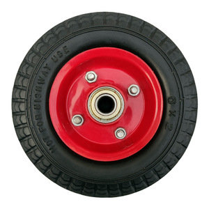 Cheng Jin Vehicles 6 Inch Pu Foam Solid Wheel 150kg Load Capacity <b>For</b> <b>Tool</b> <b>Carts</b> And Flatbed Trucks - Product Image 3