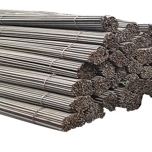 Barres d'armature en acier Barres d'acier déformées Matériau de construction Fabricant chinois Barres d'armature en acier déformées/barres d'armature en acier/tige de fer Construction